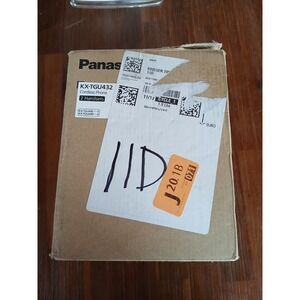 Panasonic Cordless Phone Answering Machine KX-TGU432B‎ 2 Handset Black/Silver